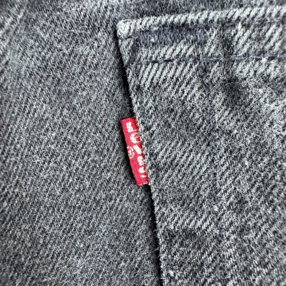 Vintage Levis Jeans Mens 29x32 (Fits 28x30) Black‎ 501 Straight 90s Made in USA